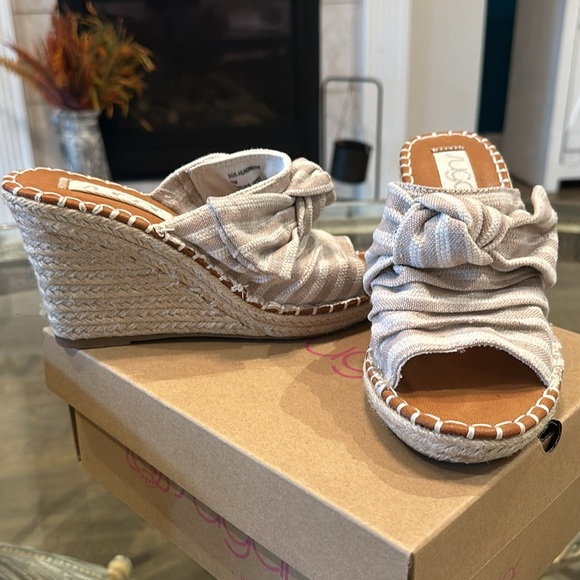 Sugar Brand size 9 Sandal Wedge Shoe NWOT. - Picture 2 of 7